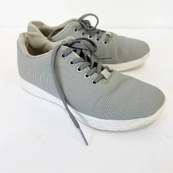 NOBULL Gray Superfabric Unisex Bodybuilding Trainers M 7 W 8.5 Crossfit‎ main image 7